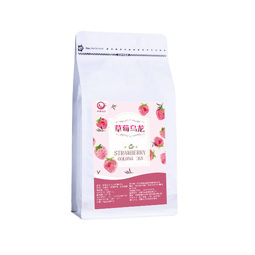 草莓乌龙茶奶茶店专用茶叶一点水果茶点浓香奶盖茶专用原料配方