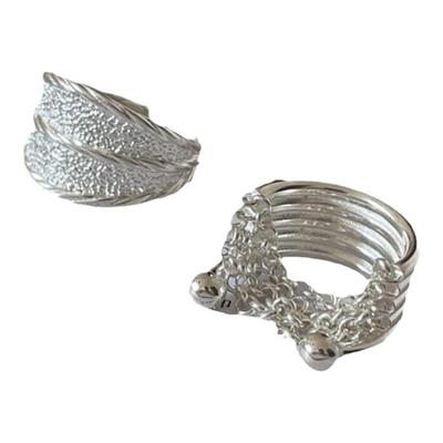 今饰有约女纯银简约戒指