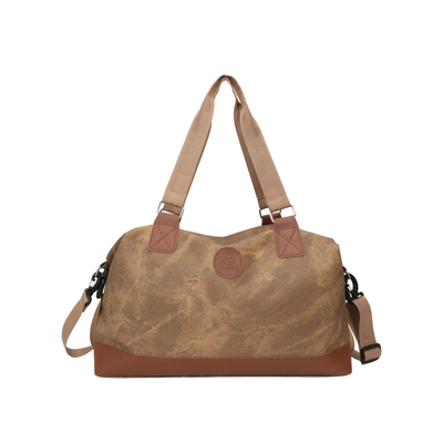 粉色大容量旅行包便携不压肩