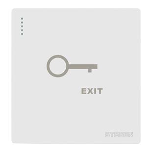 86型暗装门禁开关面板自动复位出门按钮小区物业开门按钮门铃开关