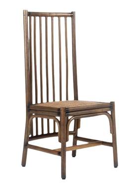 长青藤现代中式餐椅田园家具