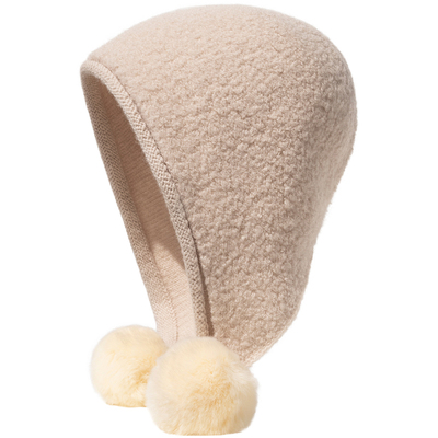 疯帽子纯羊毛巴拉克拉法帽