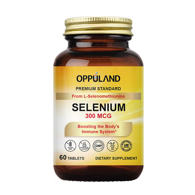 OPPULAND 硒片补硒有机富硒元素300mcgL代蛋氨酸调节免疫力女性