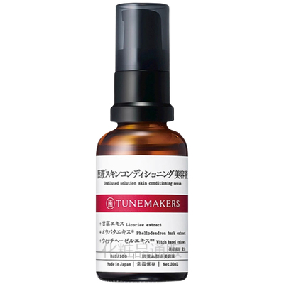 油痘肌福音~日本tunemakers渡美甘草平衡精华液30ml修护控油祛痘