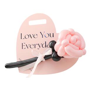 气球花束母亲表白求婚道具浪漫惊喜生日布置汽球花朵礼物盒子女孩