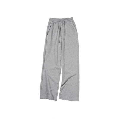 松弛感垂坠休闲裤女宽松显瘦长裤