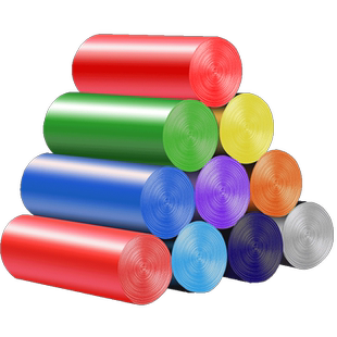 恒澍垃圾袋家用平口式加厚大号实惠装厨房桶黑色清洁拉袋圾塑料袋