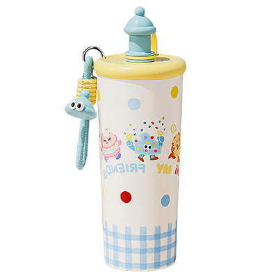 316不锈钢冰霸杯便携保冷吸管杯