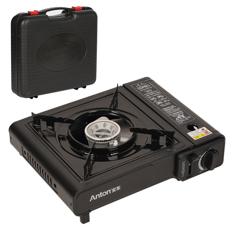 户外卡式炉卡斯煤气灶具双用便携式瓦斯烧烤炉野餐炉具露营燃气炉