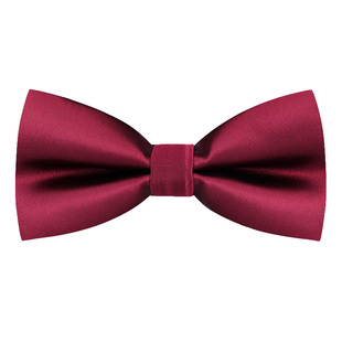 男士领结伴郎新郎酒红黑色领结西装衬衫结婚婚礼红色韩版蝴蝶结女