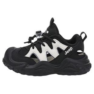 JEEP儿童运动凉鞋户外涉水溯溪鞋男童女童夏季网面透气沙滩鞋男孩