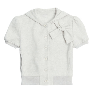 fragileheart易碎商店·韩系甜美休闲套装早春连帽开衫花苞两件套