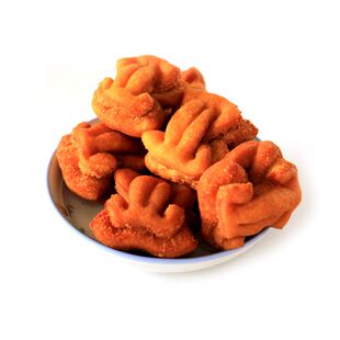 甘肃金昌特产农家现做手工麻花糖花油果子老式网红小零食馓子果条