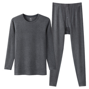 三枪保暖内衣女羊绒蚕丝华绒抗菌中厚情侣保暖套装男秋衣秋裤冬季