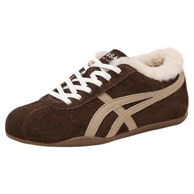 星期六新款加绒德训鞋平底运动鞋