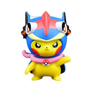 神奇宝贝宠物小精灵皮卡丘手办变装盲盒公仔模型摆件玩具生日礼物