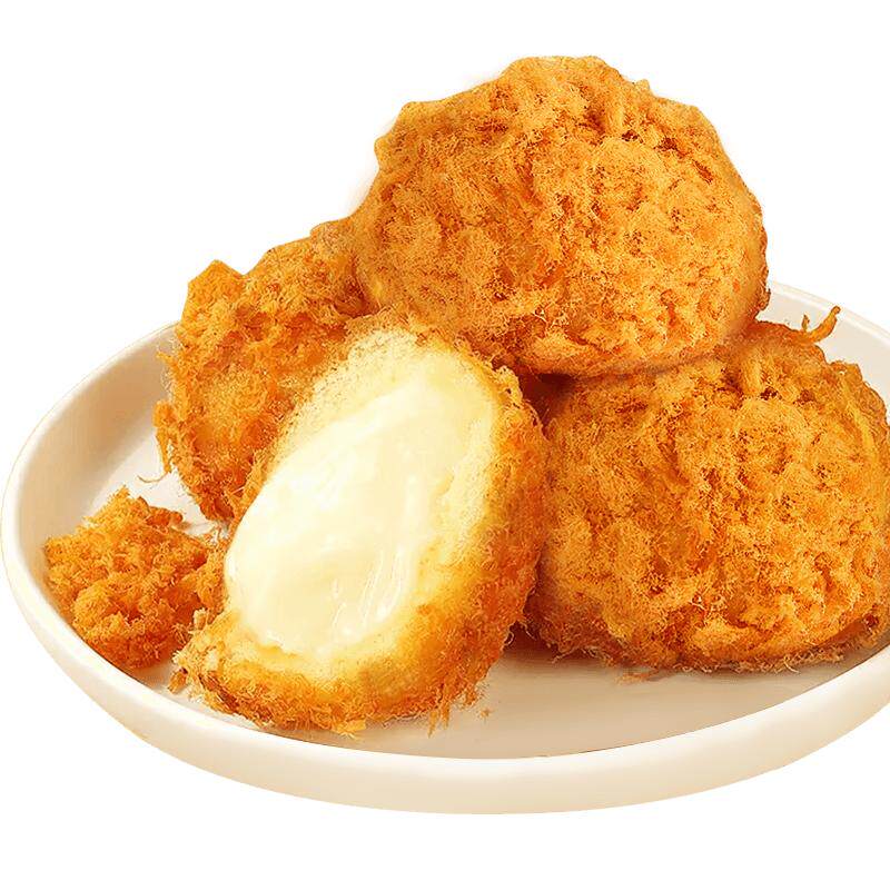 线下同款!爆浆肉松小贝!