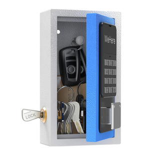 WeHere智能动态密码钥匙盒蓝牙开锁远程授权壁挂式钥匙箱装修民宿