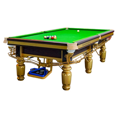 乔款台球桌标准型中式黑八台球厅家用商用桌球台子乒乓球二合一氏