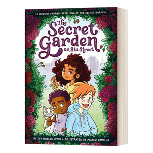 英文原版 The Secret Garden on 81st Street 秘密花园的漫画复述 英文版 进口英语原版书籍
