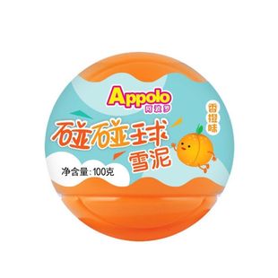 香港Appolo阿波罗雪糕碰碰球雪泥冰淇淋香橙芒果苹果味冰激凌包邮