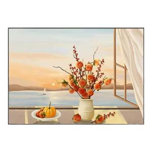 贴钻diy钻石画十字绣满钻钻石绣2024年新款客厅幸福时光餐厅挂画