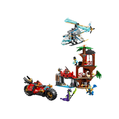 乐高71857忍者战车树屋对决积木