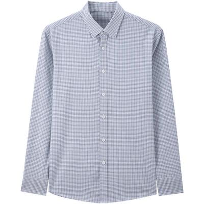 MindBridge长袖格纹衬衫