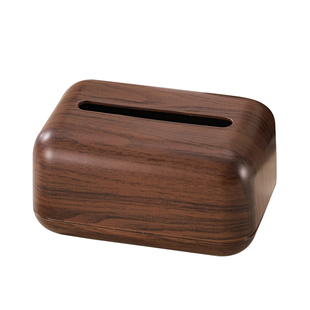 中古风纸巾盒轻奢抽纸盒弹簧设计客厅高档家用餐桌面纸抽盒收纳盒