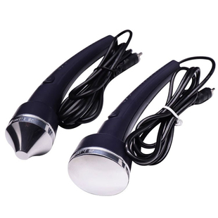 超声波排毒探头按摩头美容院专用导出导入仪配件带开关脸部眼部