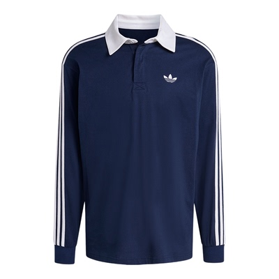 Adidas/阿迪达斯正品三叶草男士耐穿套头休闲运动POLO衫KE3574