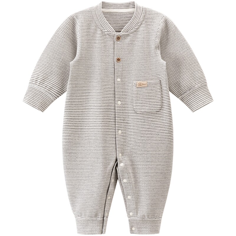 乖奇熊婴幼儿春秋季长袖连体衣服