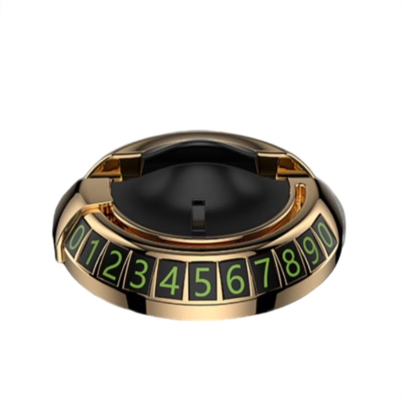 车载手机架导航支架墨镜眼镜支架可旋转耐高温中控台车摆件停车牌