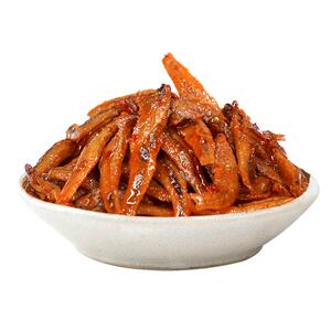 100包小鱼干香辣小鱼仔湖南特产麻辣海味即食零食休闲小吃食品