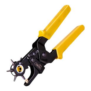 得力皮带打孔器省力家用腰带打孔钳裤带表带手表打眼打洞器工具实