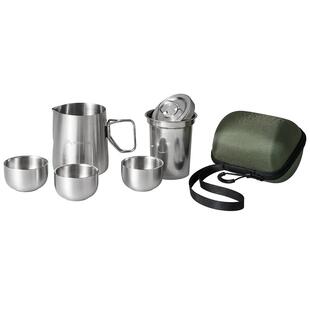 户外茶壶露营烧小水壶泡茶专用不锈钢茶具煮水壶便携野餐咖啡壶