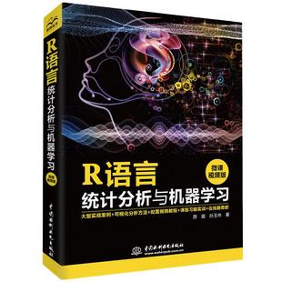 R语言统计分析与机器学习（微课视频版）r语言数据可视化之美数据分析深度学习 人工智能r语言入门与实践大数据分析数据库