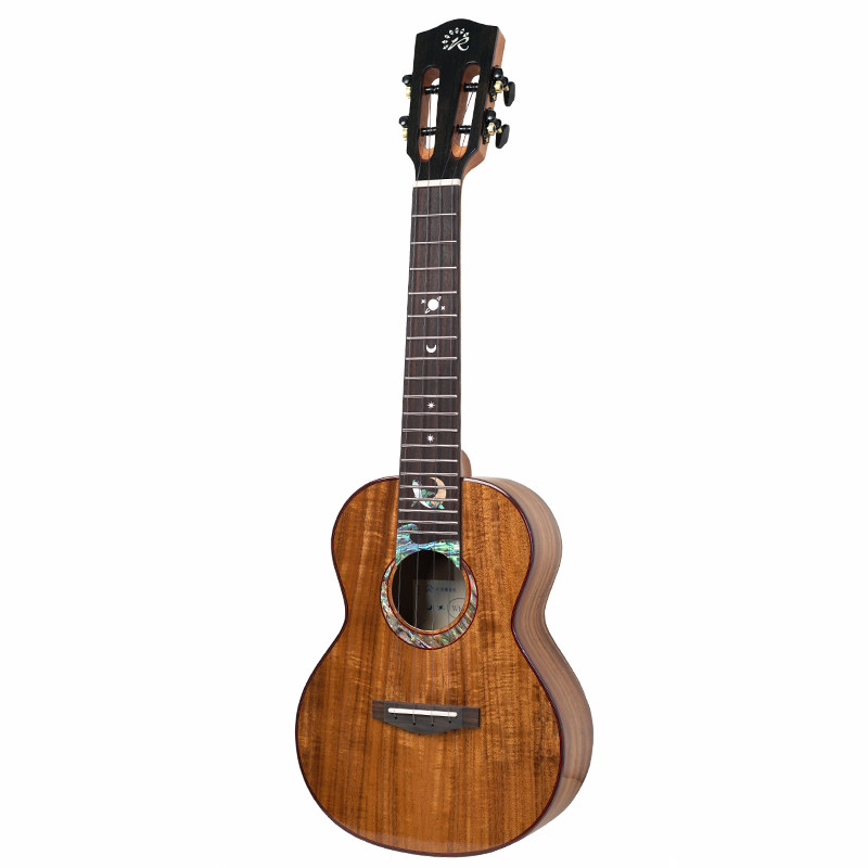 白熊音乐瑞声尤克里里星海蓝鲸联名款桃花芯相思木全单进阶高颜值