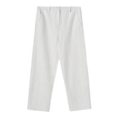 环保棉圈圈针织布锥裤