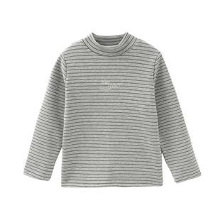 MOMOCO/玛米玛卡男童加绒打底衫2025冬季新款中大童休闲保暖内搭