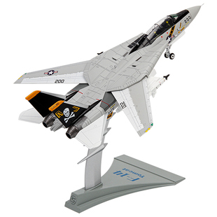 美国1:72F14雄猫飞机战机模型F-14A战斗机VF-84海盗旗中队拼装