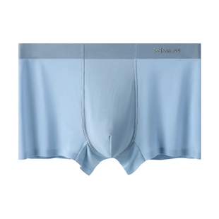 猫人男士内裤冰丝四角短裤120支超薄透气无痕新款裤头青年男裤衩