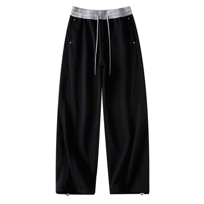 不起球不褪色不缩水加绒加厚卫裤