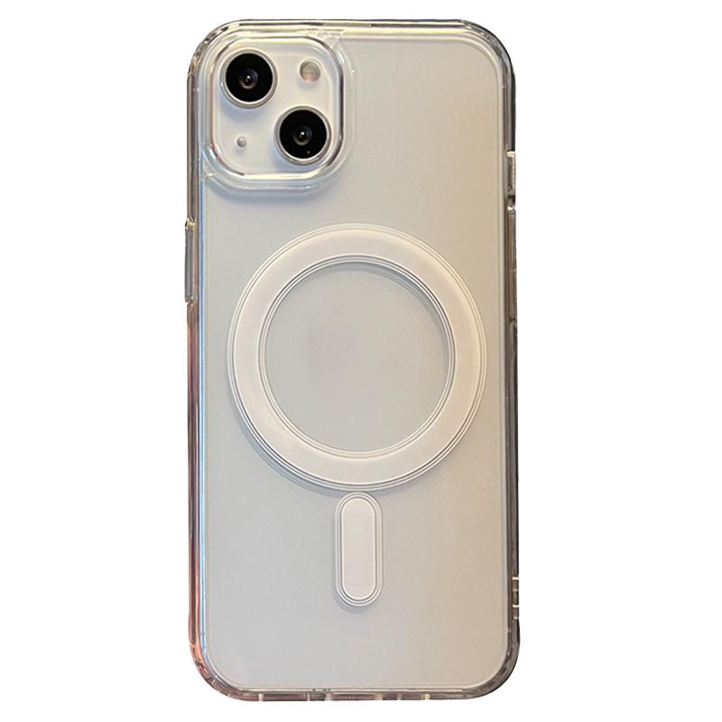 适用透明16磁吸壳15plus苹果14Promax手机壳iPhone13硅胶12max无线充电器11防摔13mini X
