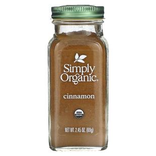 Simply Organic肉桂粉进口食品调味香料生酮咖啡粉质细腻