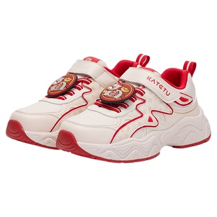 卡特兔童鞋儿童运动鞋2025冬季小白鞋休闲运动鞋保暖儿童鞋子