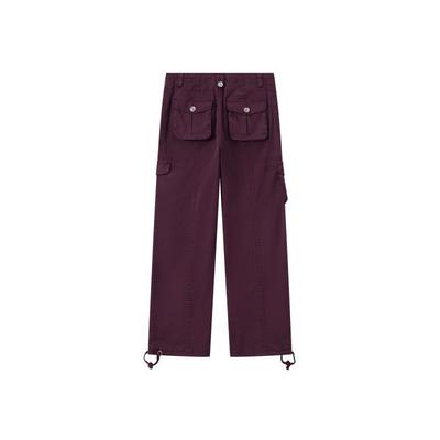 Ed Hardy埃德哈迪2026春季新款女士平绣合身工装长裤E1SAW292