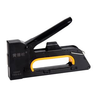 黑色手动码钉枪马丁枪U型钉门形钉枪射钉枪广告喷绘绷油画布1008F