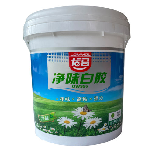 正品龙马净醛白乳胶 净味高粘乳白胶环保木工胶地板批灰建筑胶水