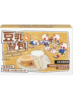 暴肌独角兽纳豆豆乳餐包